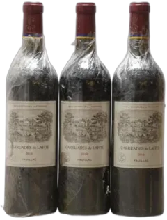 aperçu du vin Carruades de Lafite Rothschild Second Vin 2010
