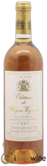 photos du vin Château de Rayne Vigneau 1er Grand Cru Classé 1997