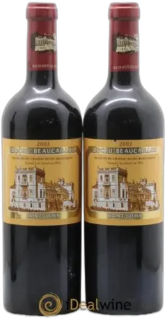 photo du vin Château Ducru Beaucaillou 2ème Grand Cru Classé 2003