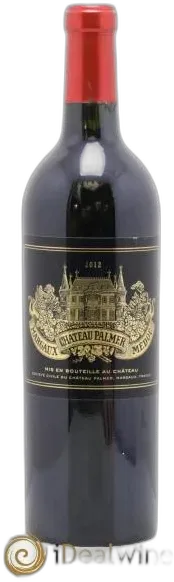 capture du vin Château Palmer 3ème Grand Cru Classé 2012
