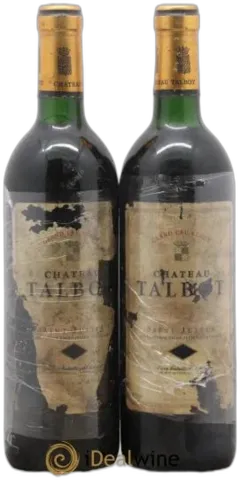 photos du vin Château Talbot 4ème Grand Cru Classé 1985