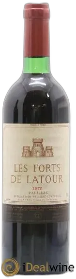 photo du vin les Forts de Latour Second Vin 1975