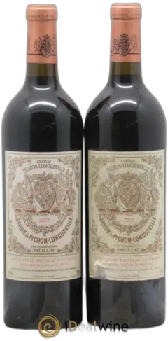 photo du vin Pichon Longueville Baron 2ème Grand Cru Classé 2001