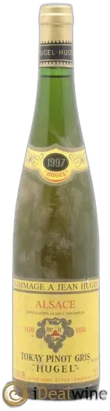 photos du vin Alsace Tokay Pinot Gris Hugel Hommage à Jean Hugel 1997
