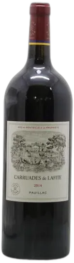 photos du vin Carruades de Lafite Rothschild Second Vin 2014