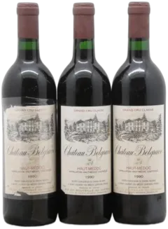 photos du vin Château Belgrave 5ème Grand Cru Classé 1990