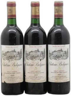 photo du vin Château Belgrave 5ème Grand Cru Classé 1989
