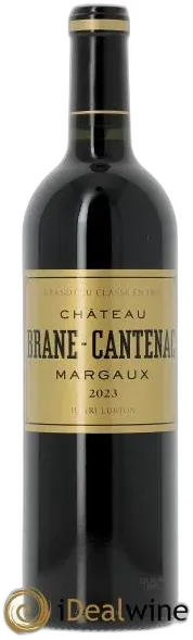 photo du vin Château Brane Cantenac 2ème Grand Cru Classé 2023