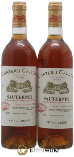 photo du vin Château Caillou 2ème Grand Cru Classé Cuvée Reine 1990