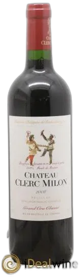 photo du vin Château Clerc Milon 5ème Grand Cru Classé 2008
