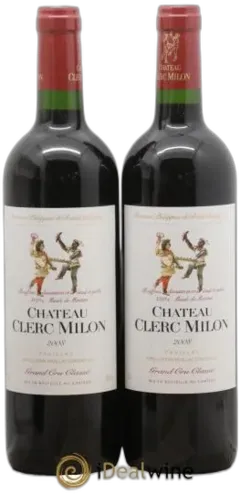 photo du vin Château Clerc Milon 5ème Grand Cru Classé 2008