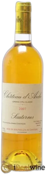 capture du vin Château D&Apos; Arche 2ème Grand Cru Classé 2007