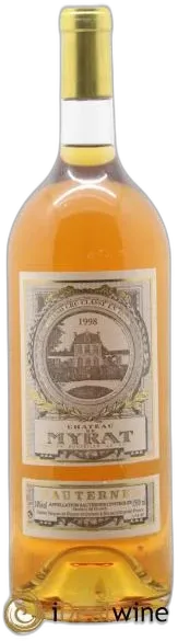 capture du vin Château de Myrat 2ème Grand Cru Classé 1998