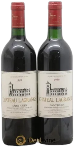 photo du vin Château Lagrange 3ème Grand Cru Classé 1989