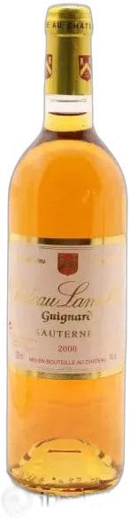 photo du vin Château Lamothe Guignard 2ème Grand Cru Classé 2000