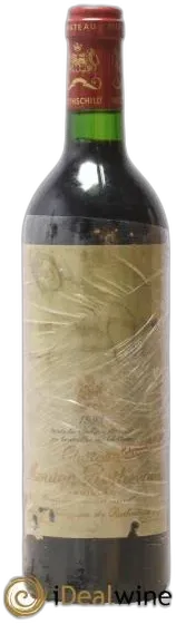 image du vin Château Mouton Rothschild 1er Grand Cru Classé 1993