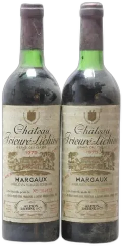 photo du vin Château Prieuré Lichine 4ème Grand Cru Classé 1975