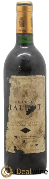 photo du vin Château Talbot 4ème Grand Cru Classé 1984