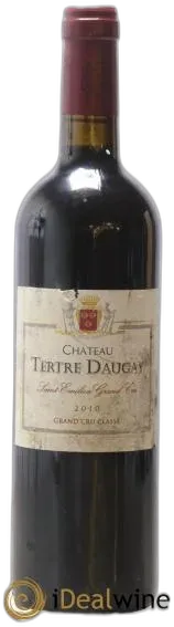 capture du vin Château Tertre Daugay Grand Cru Classé 2010