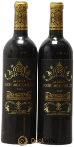 aperçu du vin la Croix de Beaucaillou Second Vin 2016