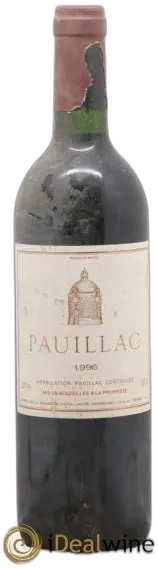 photos du vin Pauillac de Château Latour 1996