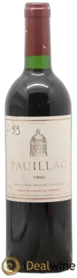 vue du vin Pauillac de Château Latour 1995