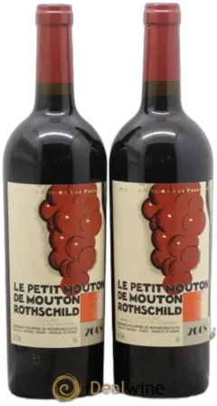 illustration du vin Petit Mouton Second Vin 2008