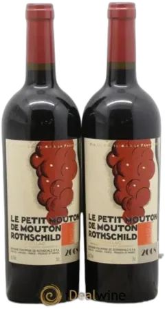 illustration du vin Petit Mouton Second Vin 2008