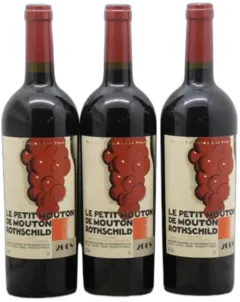 illustration du vin Petit Mouton Second Vin 2008