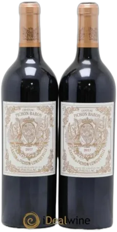 photos du vin Pichon Longueville Baron 2ème Grand Cru Classé 2017