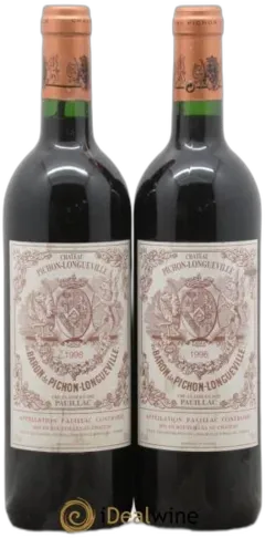 photo du vin Pichon Longueville Baron 2ème Grand Cru Classé 1998