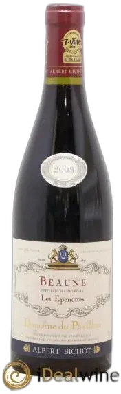 photo du vin Les Epenottes