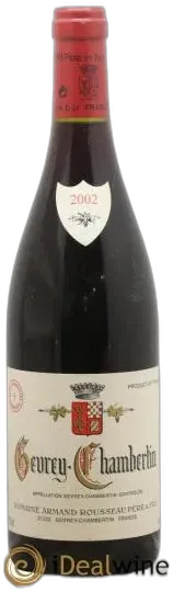 photo du vin Gevrey-Chambertin Armand Rousseau 2002