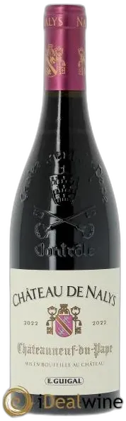 photo du vin Châteauneuf-du-Pape Château de Nalys