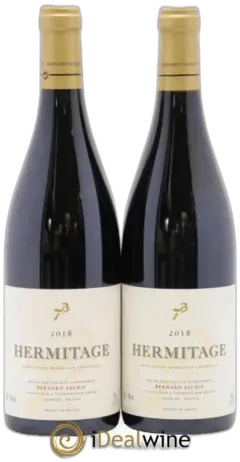 photo du vin Hermitage Bessards Méal Bernard Faurie 2018