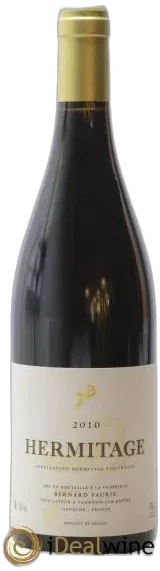 illustration du vin Hermitage Bessards Méal Bernard Faurie 2010