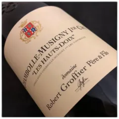 photos du vin Domaine Robert Groffier Chambolle Musigny Haut Doix 2012