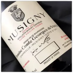 photo du vin Domaine Comte de Vogue Musigny Grand Cru 2017