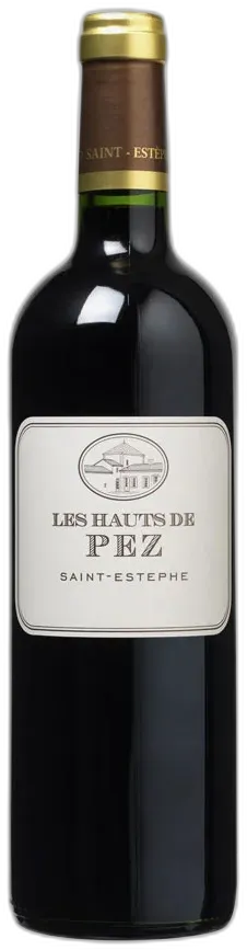 vue du vin les Hauts de Pez Saint Estèphe 2021