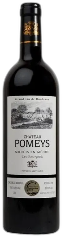 photo du vin Château Pomeys Moulis en Médoc