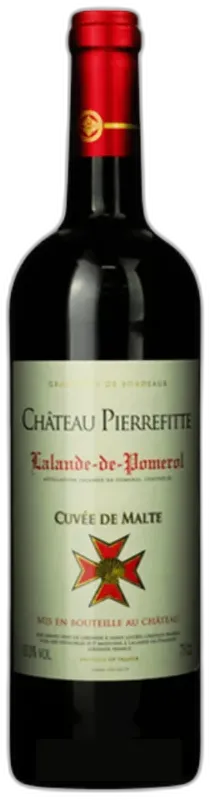 photo du vin Château Pierrefitte 2021 Cuvée de Malte Lalande-de-Pomerol