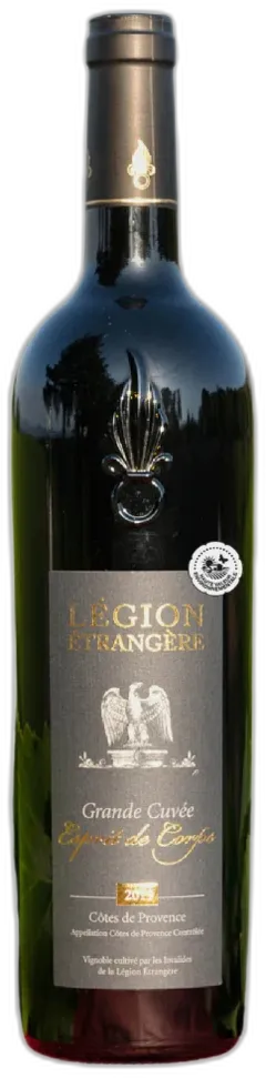 vue du vin Vin Esprit de Corps "Grande Cuvée" Légion Etrangère