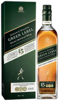 photos du vin Johnnie Walker Green Label 15 Ans