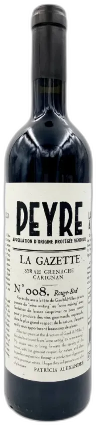 image du vin la Gazette Peyre Aop Ventoux