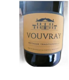 vue du vin Vouvray Blanc Petillant Domaine Montdomaine