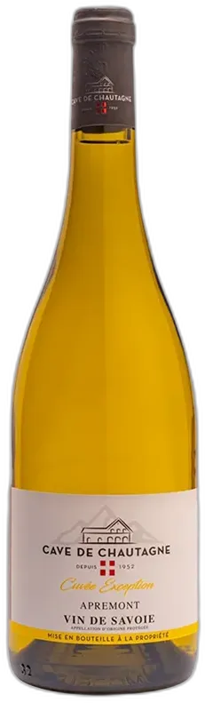 illustration du vin Cuvée d’Exception Blanc Savoie Cru Apremont Cave de Chautagne