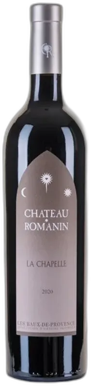 photo du vin la Chapelle 2020 les Baux-de-Provence Château Romanin