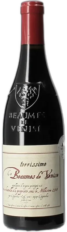 photo du vin Terrissimo 2023 Beaumes de Venise Gigondas la Cave