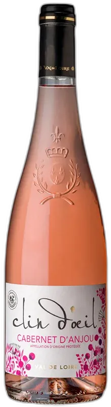 capture du vin Clin d'Oeil - 2025 - Rosé - Cabernet d'Anjou Edonis