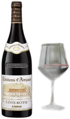 illustration du vin Brune et Blonde de Guigal 2022 Rouge Côte-Rôtie E.Guigal